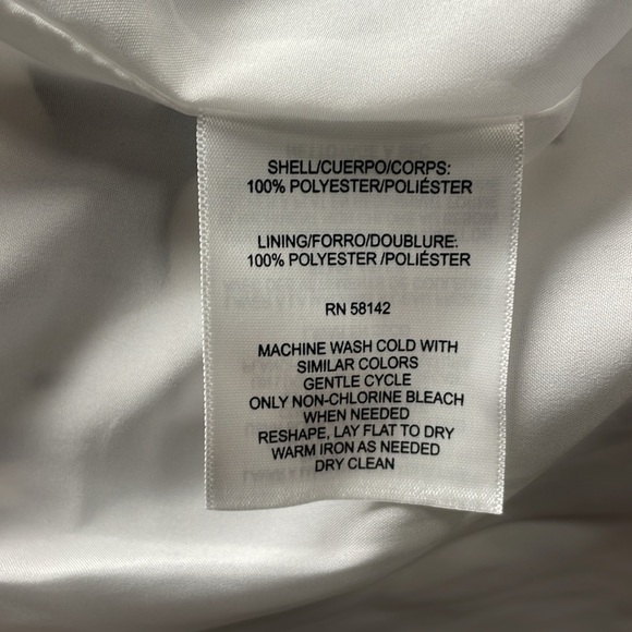 Multicolor Patterned Wrap Dress - Picture 8 of 9